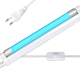 UV11 Świetlówka 8w uv-uvc lampa włącznik