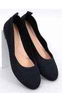 Baleriny z dzianiny NEWEY BLACK - Inello Inello