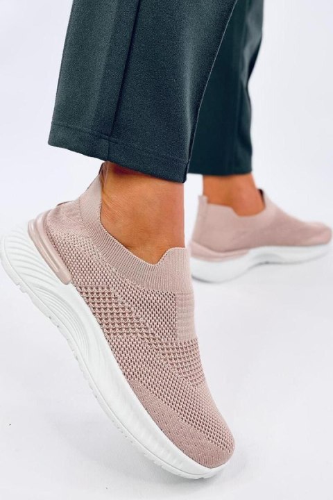 Buty sportowe skarpetkowe SUARE PINK - Inello Inello Buty sportowe skarpetkowe SUARE PINK - Inello Inello