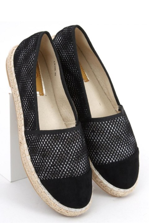 Espadryle damskie ALIKA BLACK - Inello Inello Espadryle damskie ALIKA BLACK - Inello Inello