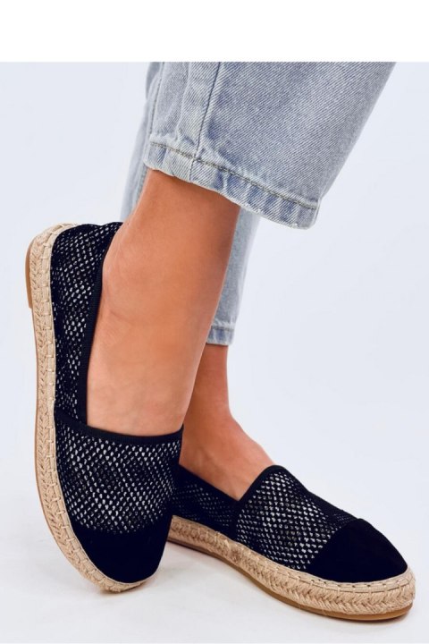 Espadryle damskie ALIKA BLACK - Inello Inello Espadryle damskie ALIKA BLACK - Inello Inello