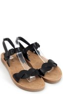 Sandałki damskie OLIVO BLACK - Inello Inello