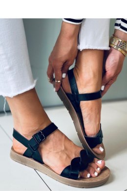 Sandałki damskie OLIVO BLACK - Inello Inello