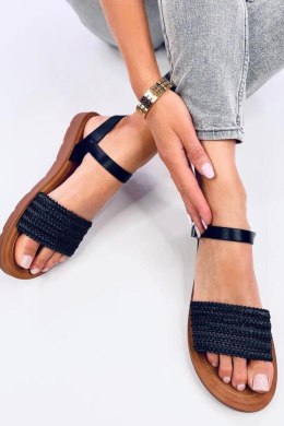 Sandałki w stylu boho SALINON BLACK - Inello Inello
