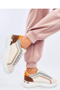 Sneakersy damskie DURIES BEIGE - Inello Inello