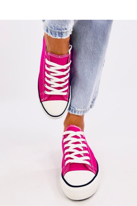 Trampki damskie klasyczne BASIC FUCHSIA - Inello Inello Trampki damskie klasyczne BASIC FUCHSIA - Inello Inello