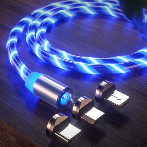 KK21S Magnetyczny kabel 3 w 1 led KK21S Magnetyczny kabel 3 w 1 led
