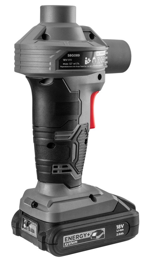 Pompka akumulatorowa Energy+ 18V, Li-Ion, bez akumulatora Pompka akumulatorowa Energy+ 18V, Li-Ion, bez akumulatora