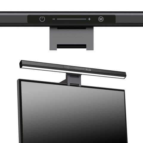 Lampka LED lightbar do komputera/monitora regulowana Maclean, 3 kolory światła, regulacja jasności, USB Type-C, 5V, MCE620 Lampka LED lightbar do komputera/monitora regulowana Maclean, 3 kolory światła, regulacja jasności, USB Type-C, 5V, MCE620