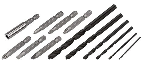 Wiertarko-wkrętarka akumulatorowa 2 x 20V, Li-Ion/1.5Ah, walizka Wiertarko-wkrętarka akumulatorowa 2 x 20V, Li-Ion/1.5Ah, walizka