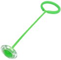 AG661A Skakanka hula hop na nogę green
