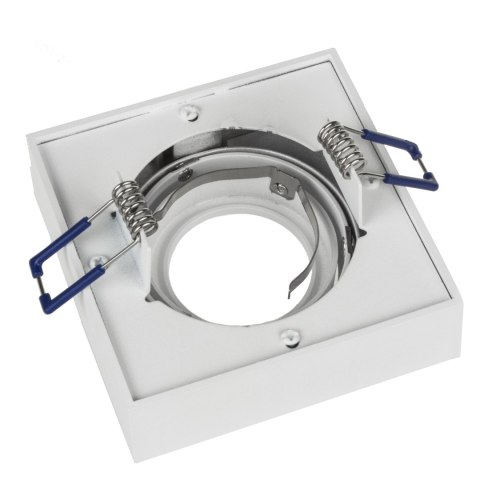Lampa, oczko, oprawa sufitowa Maclean, dla źródeł światła MR16/GU10, kolor biały, 94x94x32mm, kwadratowa, alu, MCE464 W Lampa, oczko, oprawa sufitowa Maclean, dla źródeł światła MR16/GU10, kolor biały, 94x94x32mm, kwadratowa, alu, MCE464 W