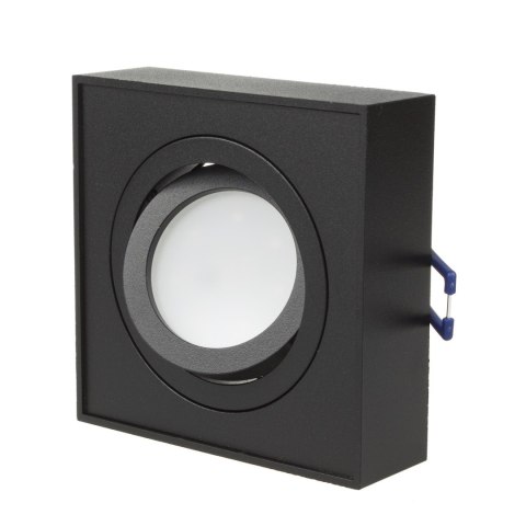 Oprawa podtynkowa, tuba LED Maclean, oczko, SPOT, dla MR16/GU10, kolor czarny, 94x94x32mm, kwadratowa, alu, MCE464 B Oprawa podtynkowa, tuba LED Maclean, oczko, SPOT, dla MR16/GU10, kolor czarny, 94x94x32mm, kwadratowa, alu, MCE464 B