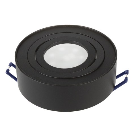 Oprawa podtynkowa, tuba LED Maclean, oczko, SPOT, dla źródeł światła MR16/GU10, kolor czarny, 94x32mm, okrągła, alu, MCE462 B Oprawa podtynkowa, tuba LED Maclean, oczko, SPOT, dla źródeł światła MR16/GU10, kolor czarny, 94x32mm, okrągła, alu, MCE462 B