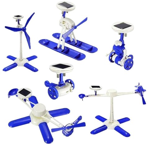 AG211D Zest. solarny edukacyjny 6w1 blue AG211D Zest. solarny edukacyjny 6w1 blue