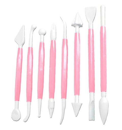 AG406L Szpatułki do dekoracji ciast 8szt AG406L Szpatułki do dekoracji ciast 8szt