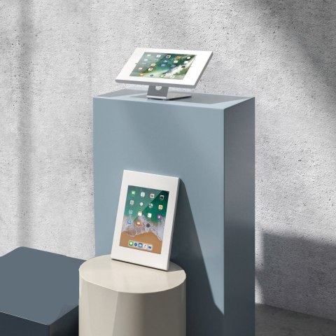 Stojak uchwyt reklamowy do tabletu Maclean, ścienny biurkowy z blokadą, 9.7?/10.2?, iPad, 10.5?, iPad Air/ iPad Pro, 10.1", Sams Stojak uchwyt reklamowy do tabletu Maclean, ścienny biurkowy z blokadą, 9.7?/10.2?, iPad, 10.5?, iPad Air/ iPad Pro, 10.1", Sams