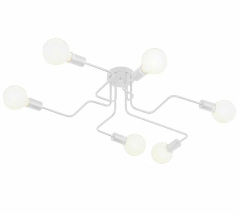 ZD74K Lampa sufitowa 6 ramion biała ZD74K Lampa sufitowa 6 ramion biała