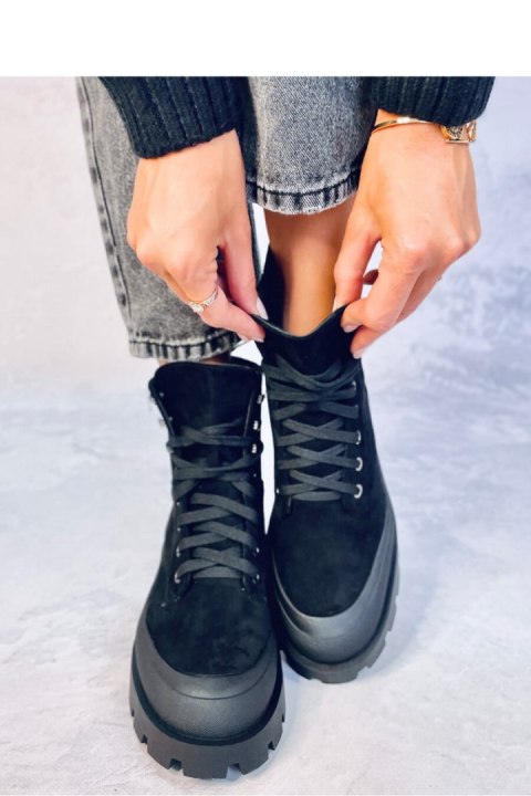 Botki trekkingowe DEMPS BLACK - Inello Inello Botki trekkingowe DEMPS BLACK - Inello Inello