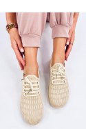 Buty sportowe skarpetkowe BARKES BEIGE - Inello Inello