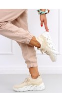Buty sportowe skarpetkowe INDU BEIGE - Inello Inello