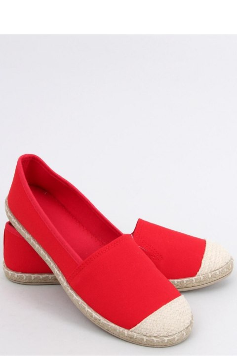 Espadryle damskie CASTO RED - Inello Inello Espadryle damskie CASTO RED - Inello Inello