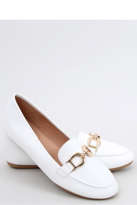 Mokasyny damskie AMIYA WHITE - Inello Inello Mokasyny damskie AMIYA WHITE - Inello Inello
