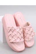 Sandał Klapki na koturnie INABA PINK - Inello Inello