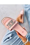 Sandał Klapki z cyrkoniami MILLE PINK - Inello Inello