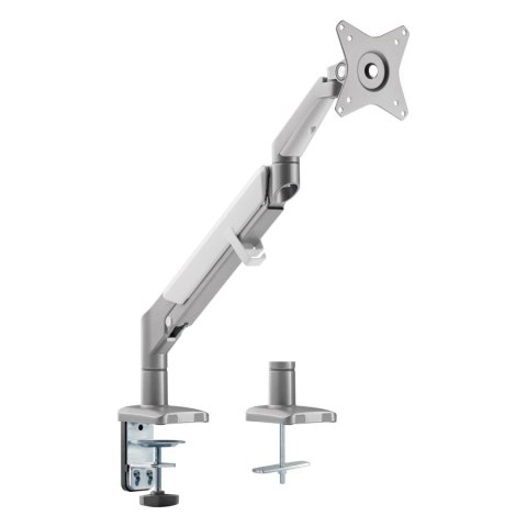 Uchwyt biurkowy do monitora szary Ergo Office, ze sprężyną, 17"-32", 9 kg, ER-405G Uchwyt biurkowy do monitora szary Ergo Office, ze sprężyną, 17"-32", 9 kg, ER-405G