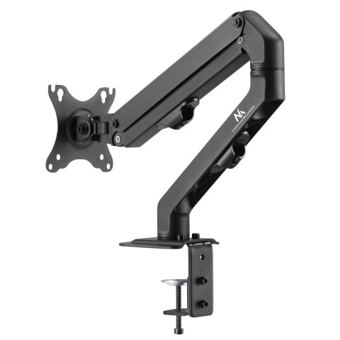 Uchwyt biurkowy do monitora uniwersalny Maclean, sprężyna gazowa 17"-27" 2-7kg, VESA 75x75,100x100, MC-906 Uchwyt biurkowy do monitora uniwersalny Maclean, sprężyna gazowa 17"-27" 2-7kg, VESA 75x75,100x100, MC-906