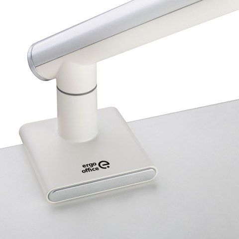 Uchwyt do monitora Ergo Office, premium ze sprężyną gazową, podwójne ramię, 17"-32" 9 kg, biały, ER-437 Uchwyt do monitora Ergo Office, premium ze sprężyną gazową, podwójne ramię, 17"-32" 9 kg, biały, ER-437