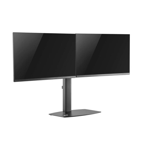 Uchwyt wolnostojący na dwa monitory Ergo Office, 17-27'' max 2x6kg, sprężyna gazowa, pasuje do zakrzywionych monitorów ER-411 Uchwyt wolnostojący na dwa monitory Ergo Office, 17-27'' max 2x6kg, sprężyna gazowa, pasuje do zakrzywionych monitorów ER-411