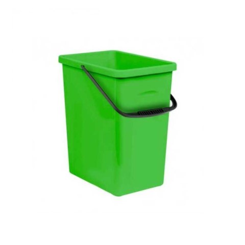 Kosz na śmieci 10l z rączką BranQ zielony Kosz na śmieci 10l z rączką BranQ zielony