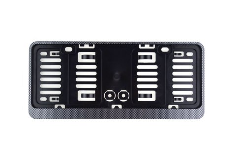 Ramka tablicy rejestracyjnej carbon krótka usa amio-02795 Ramka tablicy rejestracyjnej carbon krótka usa amio-02795
