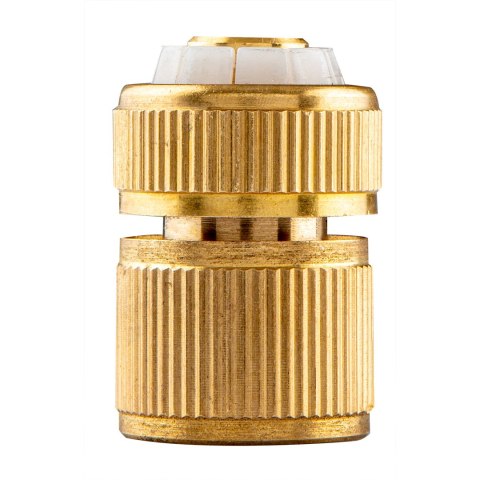 Złączka przelotowa 1/2", mosiężna Złączka przelotowa 1/2", mosiężna