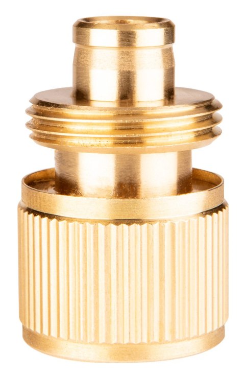 Złączka przelotowa 1/2", mosiężna Złączka przelotowa 1/2", mosiężna
