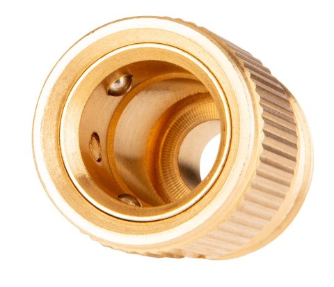 Złączka przelotowa 1/2", mosiężna Złączka przelotowa 1/2", mosiężna