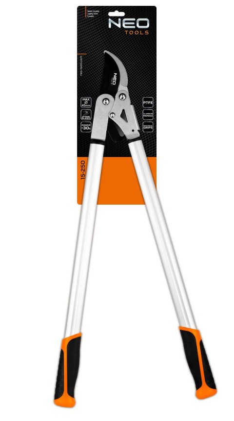 Sekator do gałęzi by-pass 710 mm, zakres do 45 mm, przekładnia zwiększajaca siłe nacisku o 30% Sekator do gałęzi by-pass 710 mm, zakres do 45 mm, przekładnia zwiększajaca siłe nacisku o 30%