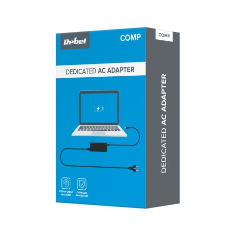 Zasilacz Rebel do laptopa SAMSUNG 90 W / 19 V / 4,74 A / 5,5x3 mm HQ Zasilacz Rebel do laptopa SAMSUNG 90 W / 19 V / 4,74 A / 5,5x3 mm HQ