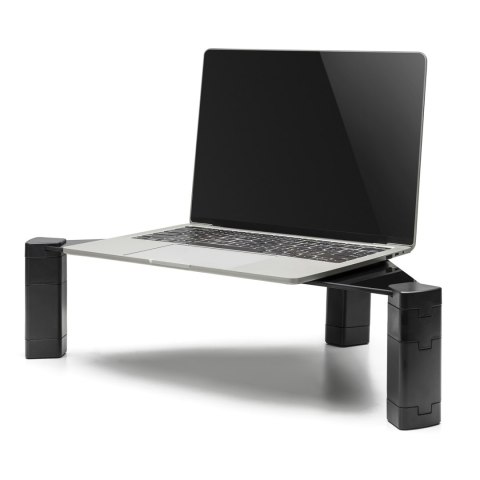 Podstawka pod laptopa / monitor rogowa Maclean, max. 20kg, hartowane szkło, (515x285x127mm), MC-935 Podstawka pod laptopa / monitor rogowa Maclean, max. 20kg, hartowane szkło, (515x285x127mm), MC-935