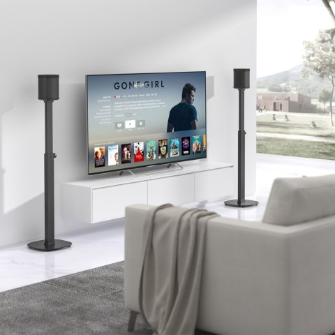 Uchwyt stojak podłogowy na głośnik Maclean, Sonos? One,Sonos? One SL, max. 10kg, MC-940 Uchwyt stojak podłogowy na głośnik Maclean, Sonos? One,Sonos? One SL, max. 10kg, MC-940
