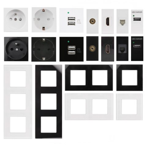 Gniazdo USBx2 z ładowarką Maclean, podwójne, 2.1A fast charge, białe, MCE728W Gniazdo USBx2 z ładowarką Maclean, podwójne, 2.1A fast charge, białe, MCE728W