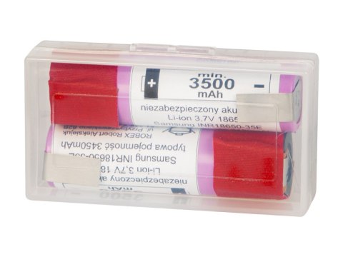85-593# Akumulator 18650 li-ion 3500 blaszki 2sz 3,6v samsung box 85-593# Akumulator 18650 li-ion 3500 blaszki 2sz 3,6v samsung box