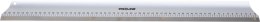 Listwa do przycinania tapet,3 stopniowa,alu.,585 mm, proline