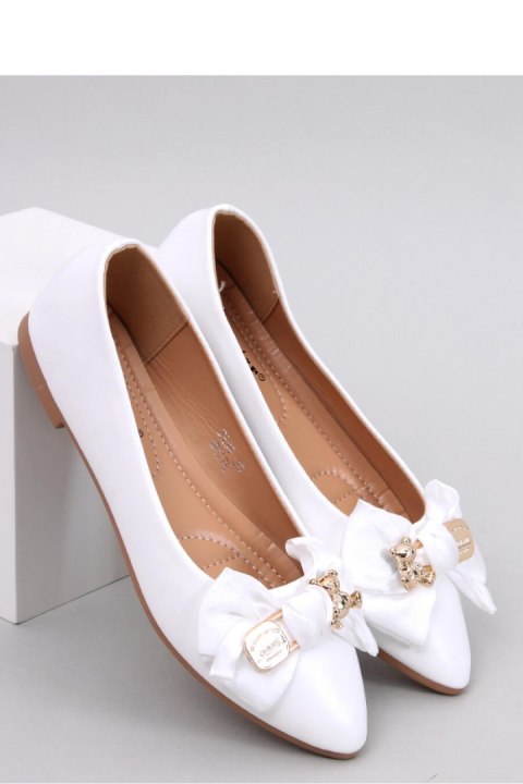 Baleriny z misiem BONNIES WHITE - Inello Inello Baleriny z misiem BONNIES WHITE - Inello Inello