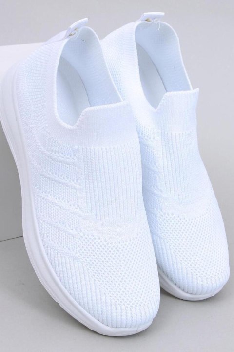 Buty skarpetkowe wsuwane GROPPI WHITE - Inello Inello Buty skarpetkowe wsuwane GROPPI WHITE - Inello Inello