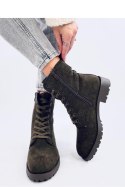Workery sznurowane BENTE GREEN - Inello Inello