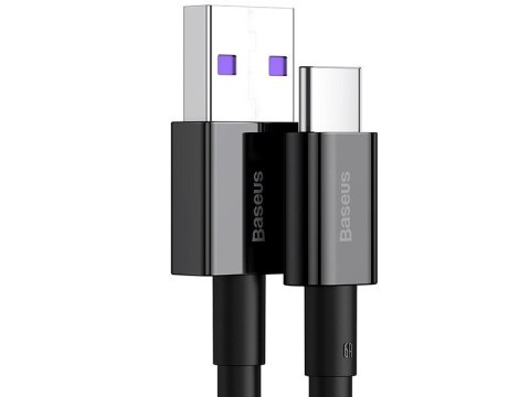 BASEUS Kabel USB Type C 2m Superior Series, 66W (CATYS-A01) Black BASEUS Kabel USB Type C 2m Superior Series, 66W (CATYS-A01) Black