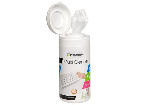 Chusteczki czyszczące TRACER Plastic TUBE 100 pcs Chusteczki czyszczące TRACER Plastic TUBE 100 pcs